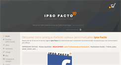 Desktop Screenshot of ipsofacto.lu